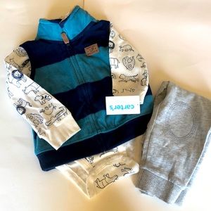 NWT Carter’s 3 Piece Outfit size 12 Months